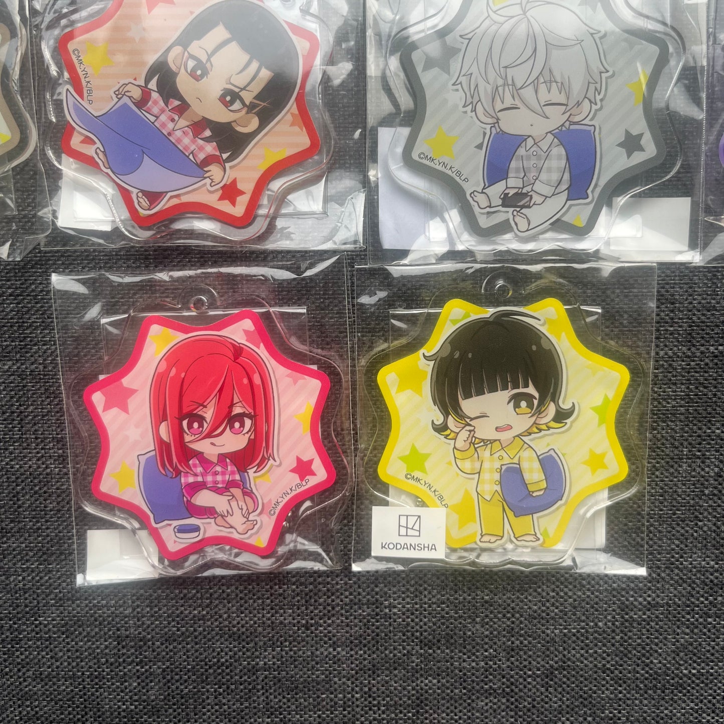 Blue Lock Pyjama Acrylic Charms