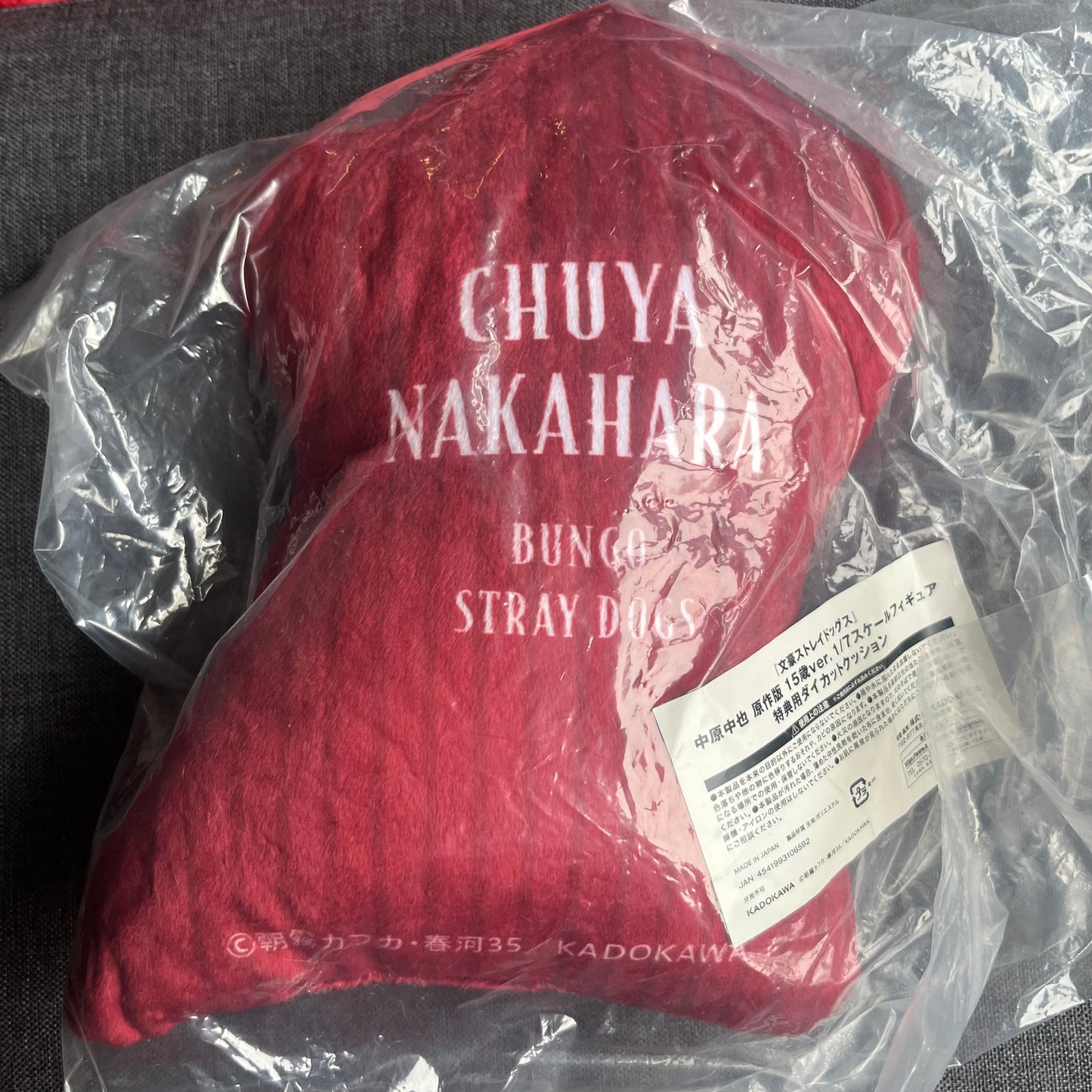 Bungou Stray Dogs Nakahara Chuuya (Fifteen Era) Small Cushion