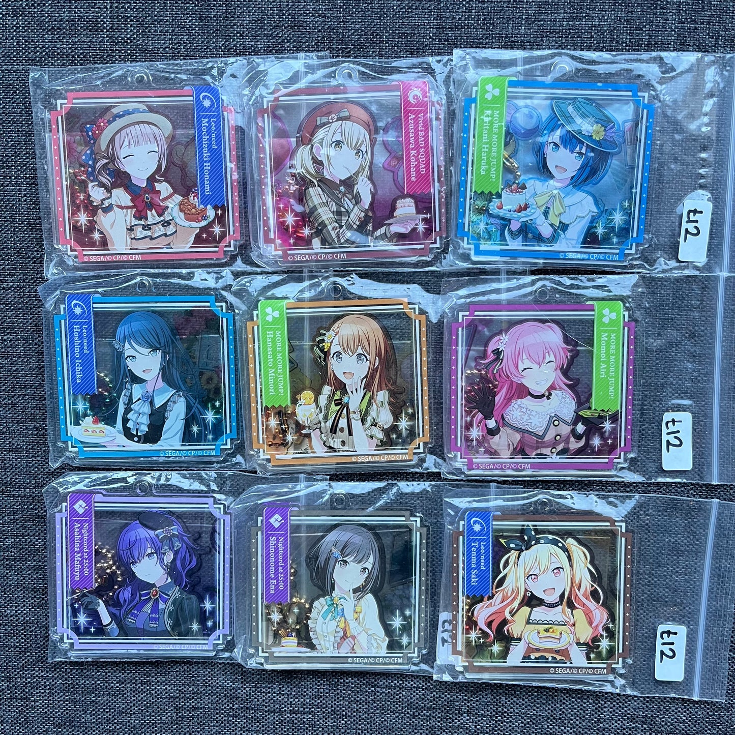 Vocaloid / Project Sekai Acrylic Charms