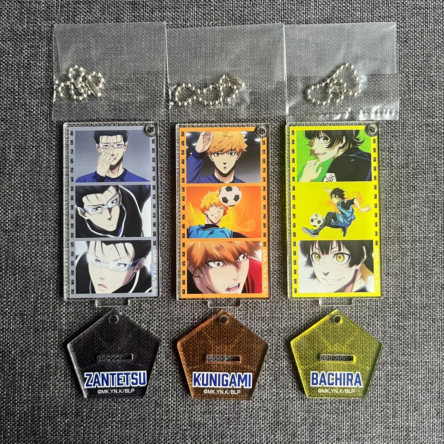 Blue Lock Scenes Acrylic Standee Charms