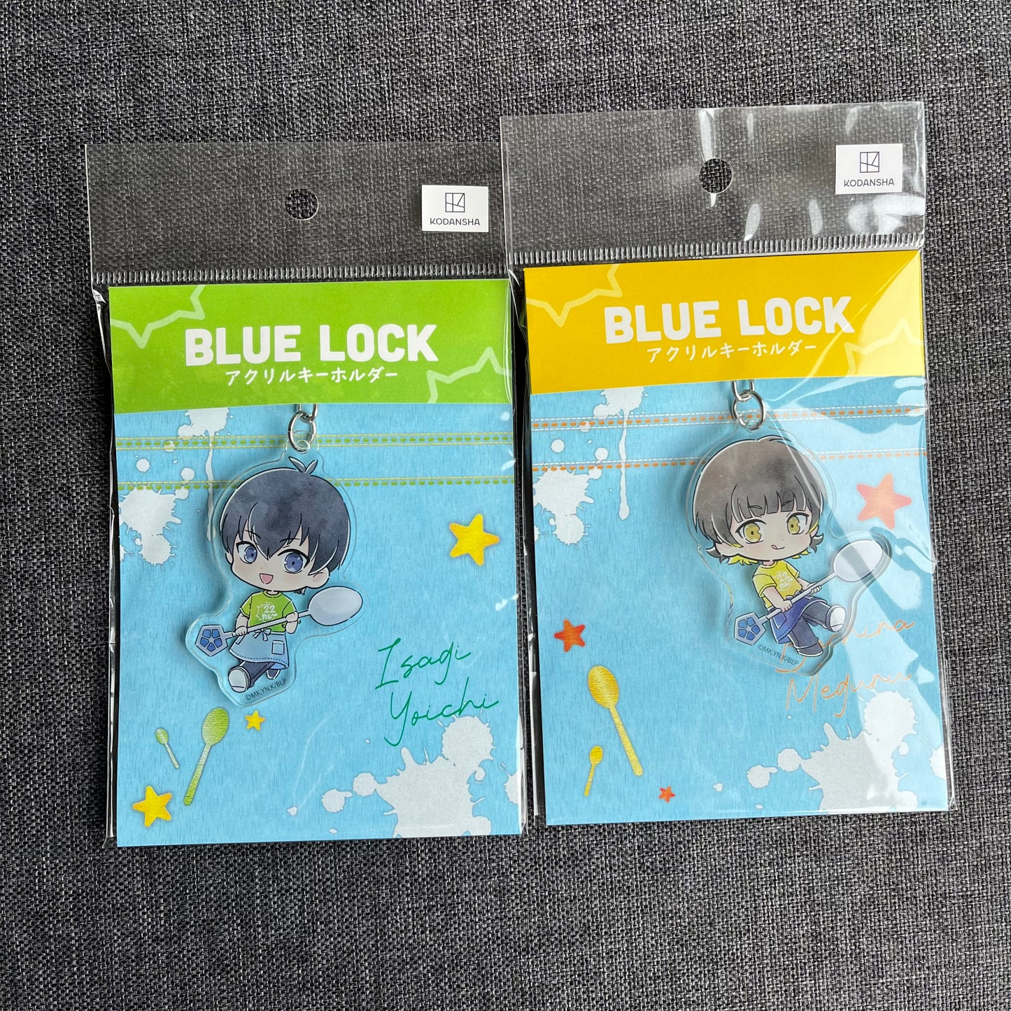 Blue Lock Curry House Spoon Chibi Acrylic Charms