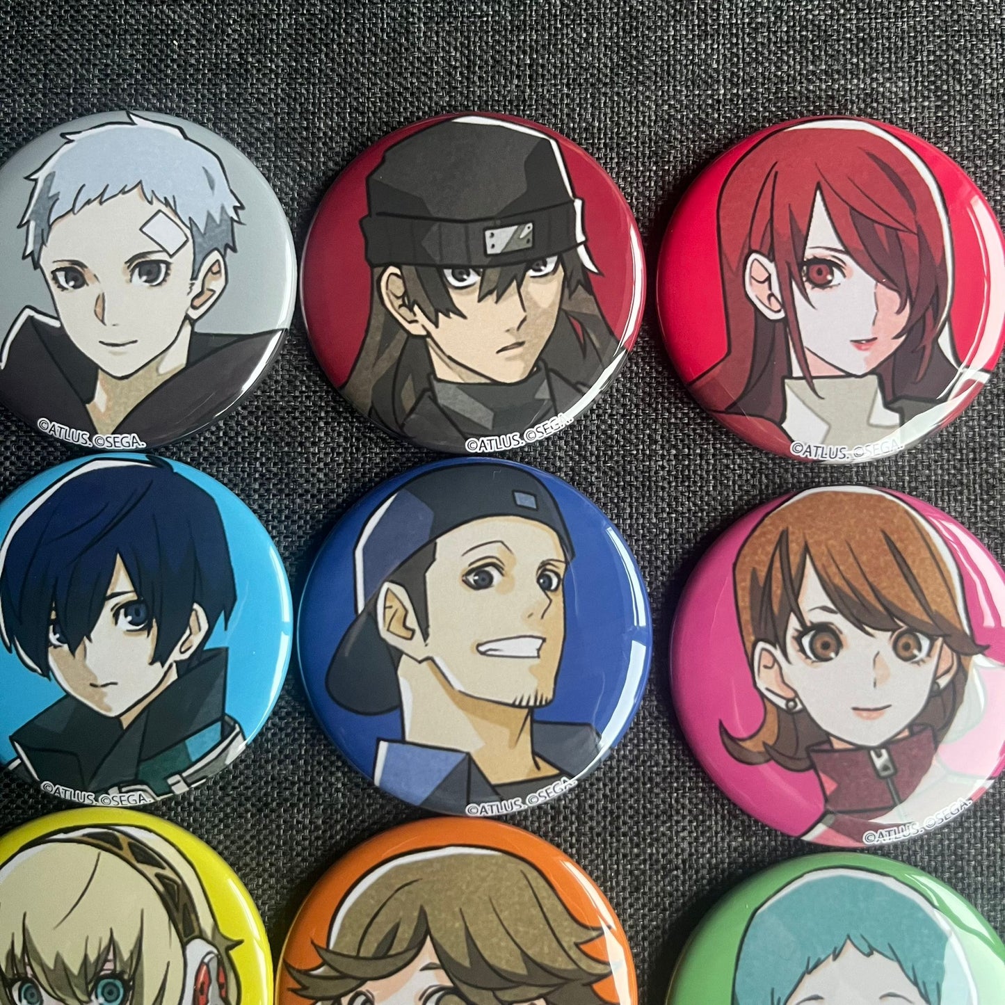 Persona 3 Reload Casual Outfit Badges