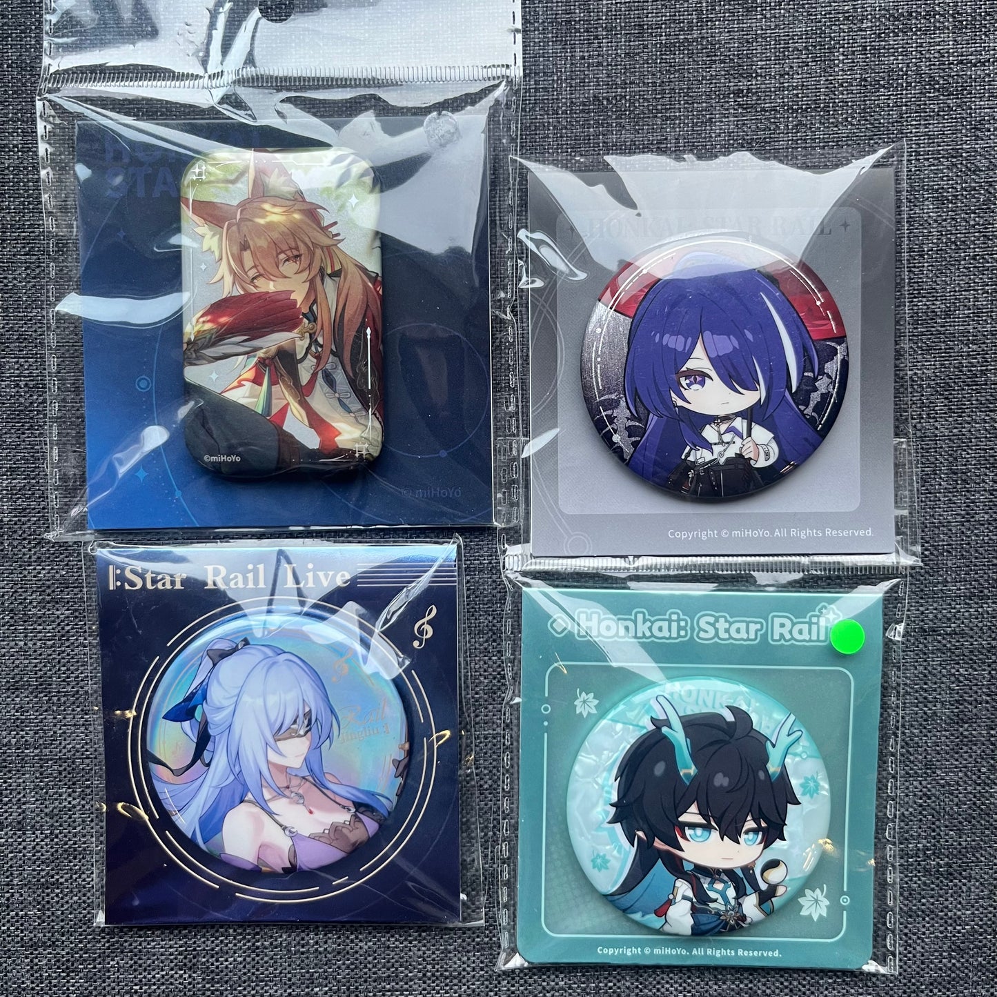 Honkai Star Rail Badges