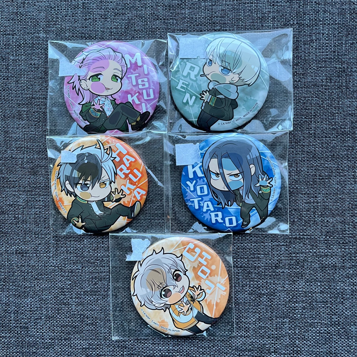 Wind Breaker Chibi Badges