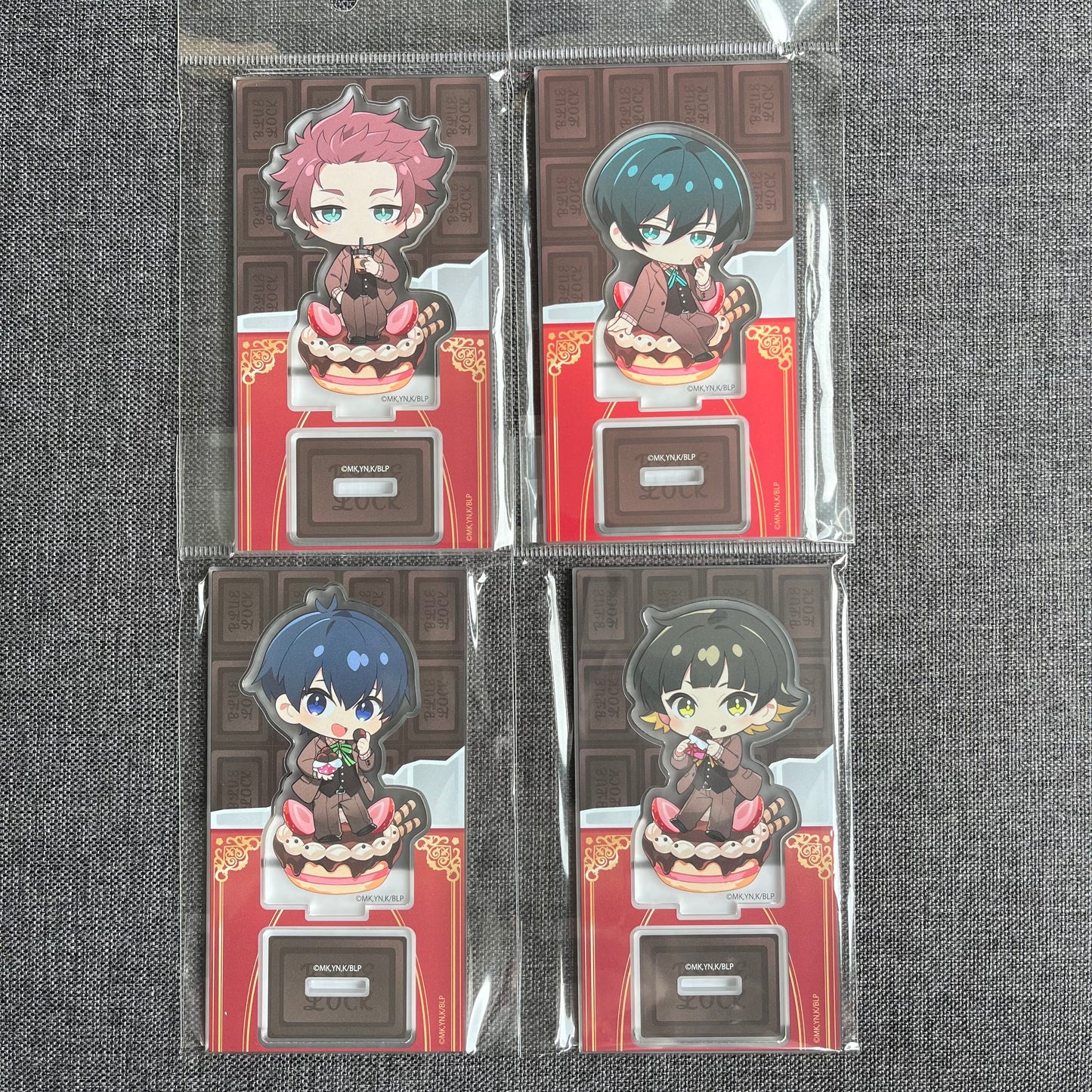 Blue Lock Chocolate Cake Acrylic Standees