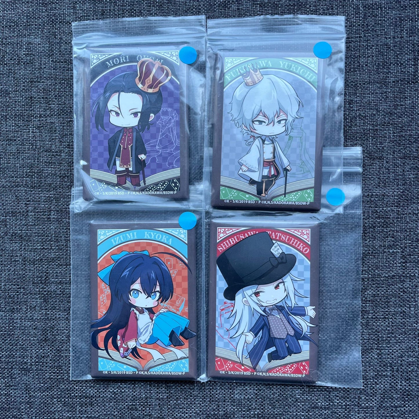 Bungou Stray Dogs Wonderland Badges