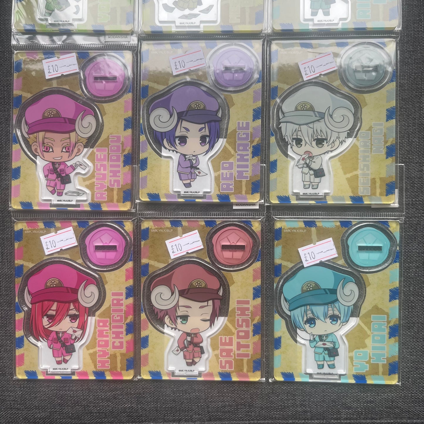 Blue Lock Mailman / Postman Acrylic Standees