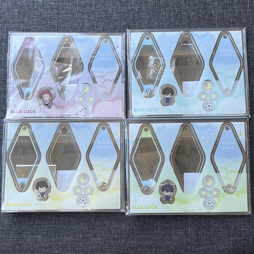 Blue Lock Shaker Charms