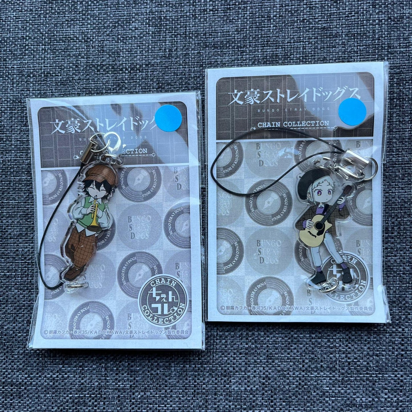 Bungou Stray Dogs Jazz Band Acrylic Phone Charms