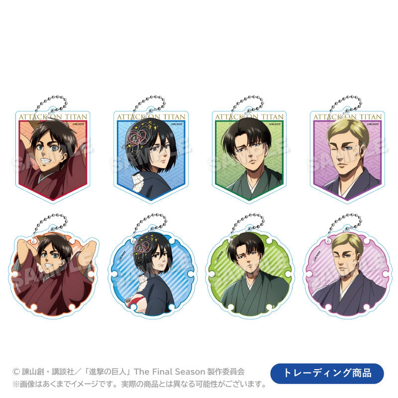 Attack On Titan New Year Festival Acrylic Charms