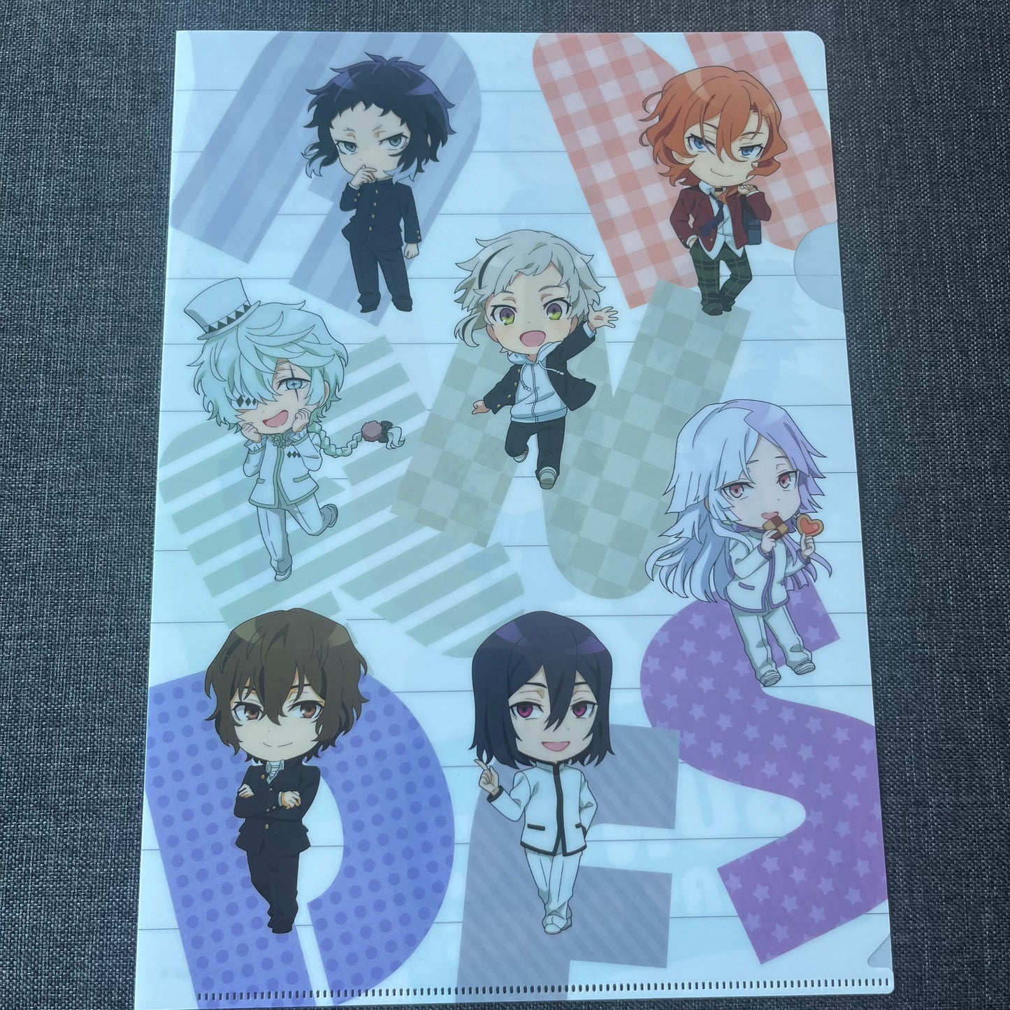 Bungou Stray Dogs Gakuen Clear Files (Pack of 3)