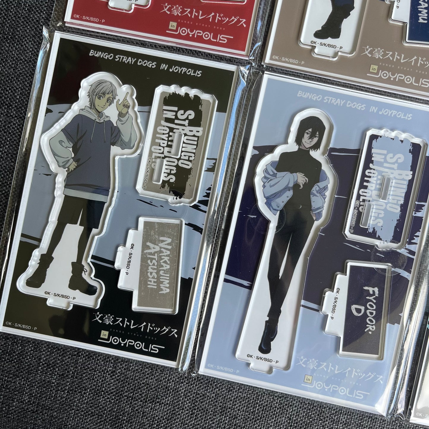 Bungou Stray Dogs Joypolis Acrylic Standees