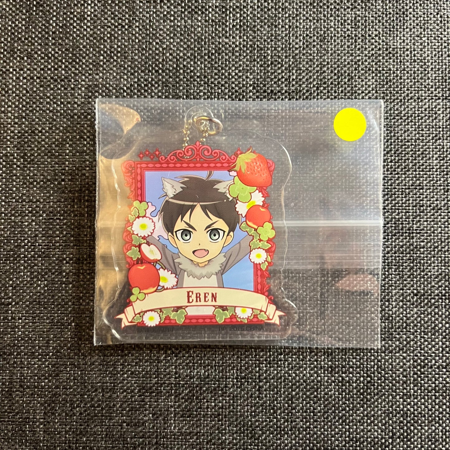 Attack On Titan Eren Acrylic Charm