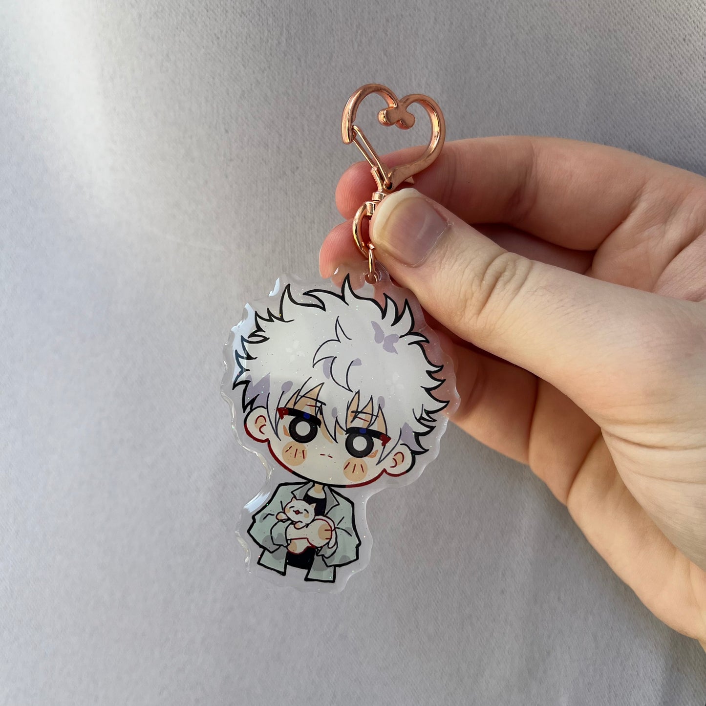 Link Click Cat Companion Acrylic Charms Fanmade
