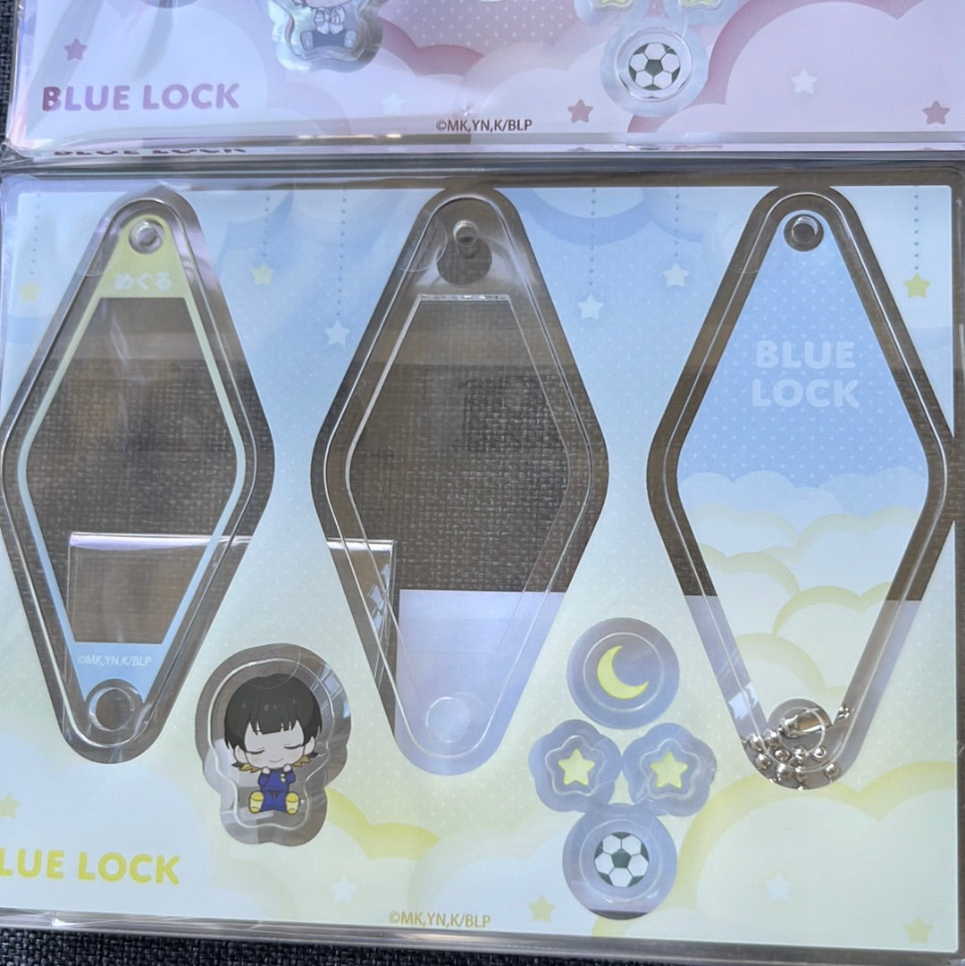 Blue Lock Shaker Charms
