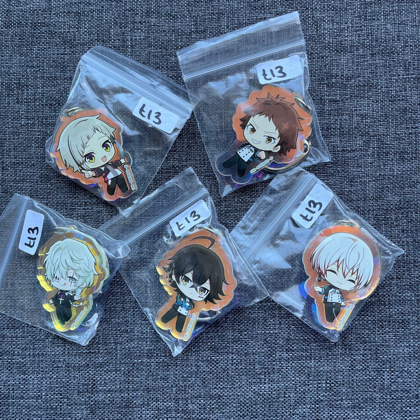 Bungou Stray Dogs Joypolis Mini Acrylic Charms