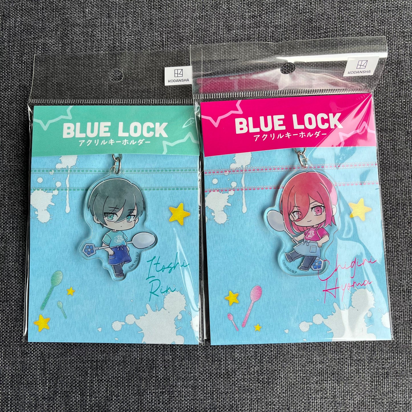Blue Lock Curry House Spoon Chibi Acrylic Charms