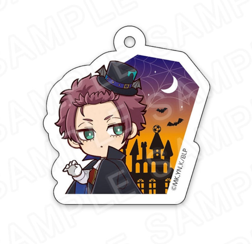 Blue Lock Vampire Halloween Acrylic Charm