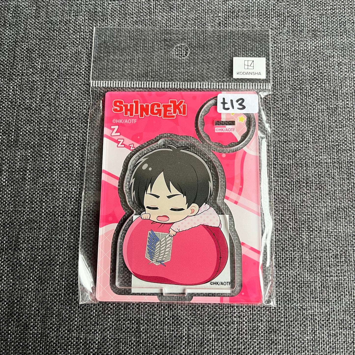 Attack On Titan Sleepy Eren Acrylic Standee