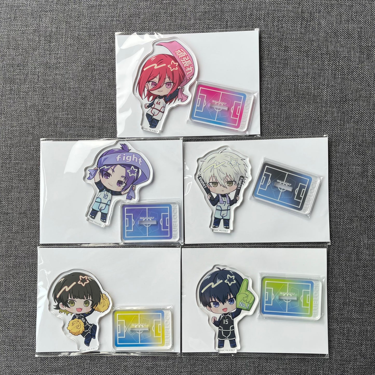 Blue Lock Cheerleading Mascot Acrylic Standees (Event Exclusive)