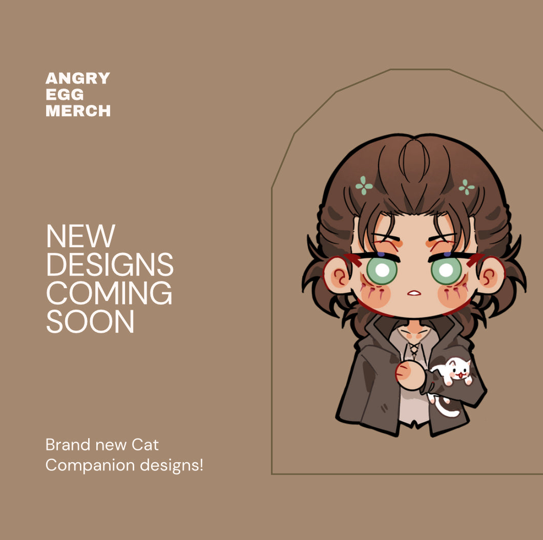 Attack On Titan Eren Cat Companion CHARM Fanmade