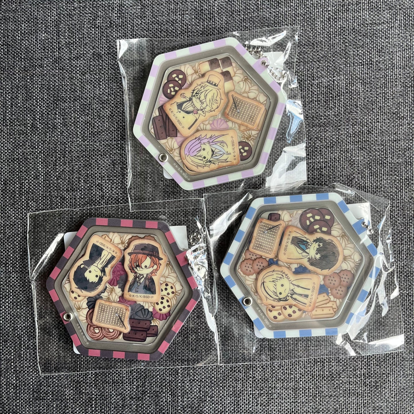 Bungou Stray Dogs Patisserie Acrylic Shaker Charms