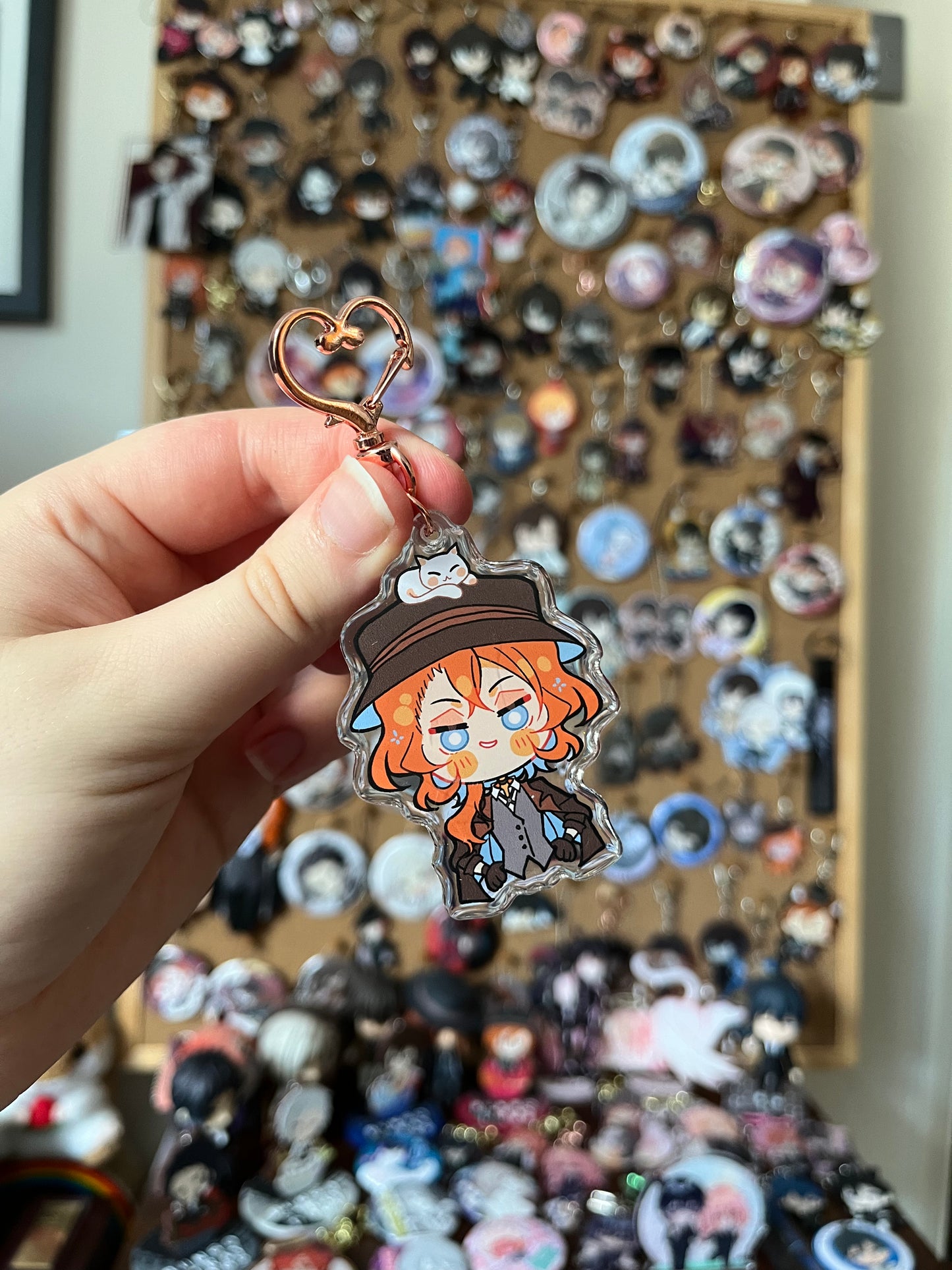 Fanmade Bungou Stray Dogs Cat Companion Chuuya CHARMS