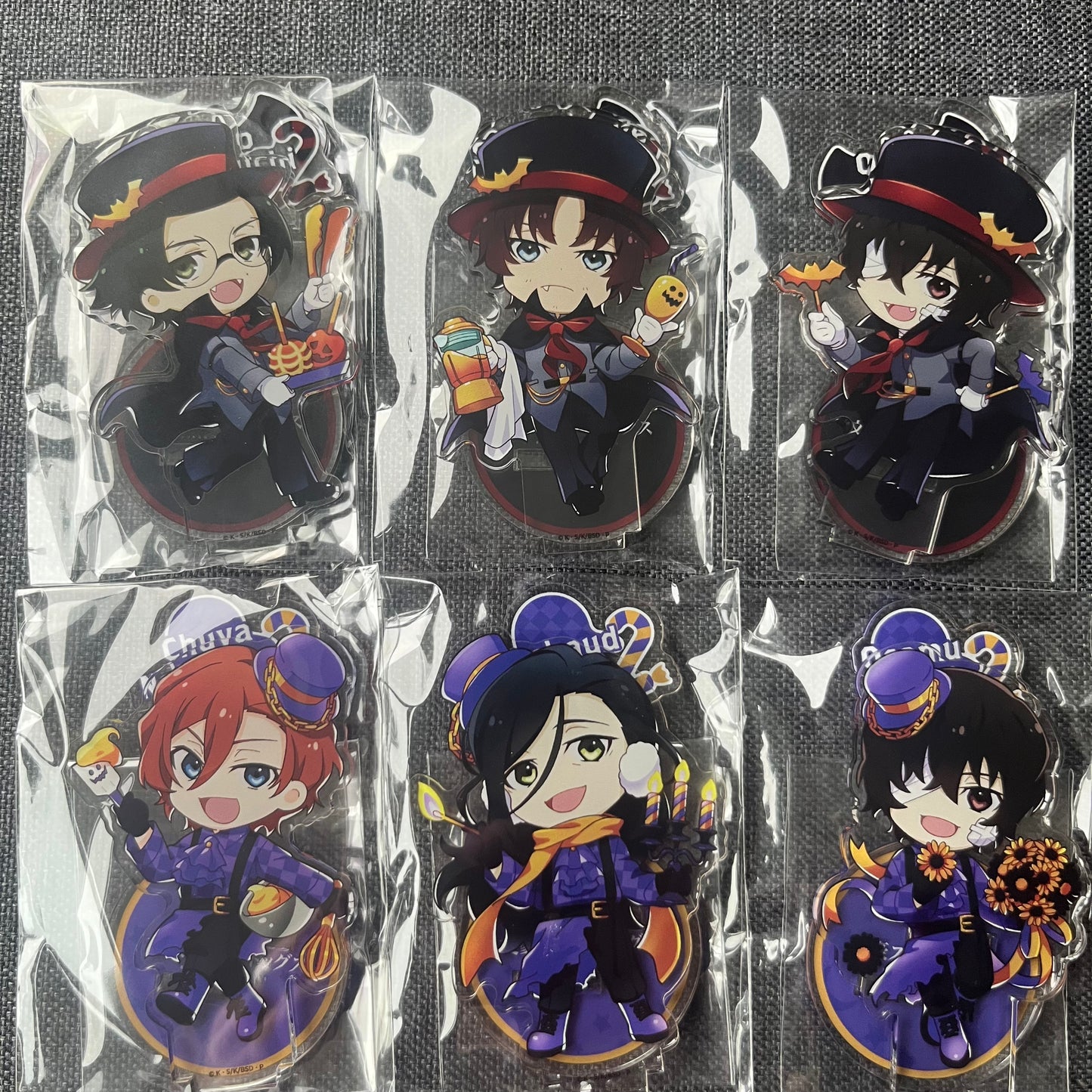 Bungou Stray Dogs Halloween Acrylic Standees