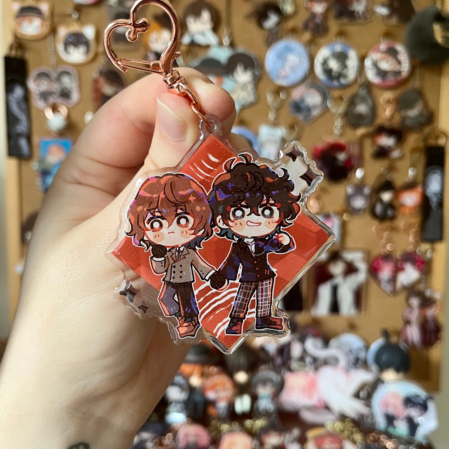 Fanmade Persona 5 Goro Akechi & Ren / Joker Shuake Akeshu Charm