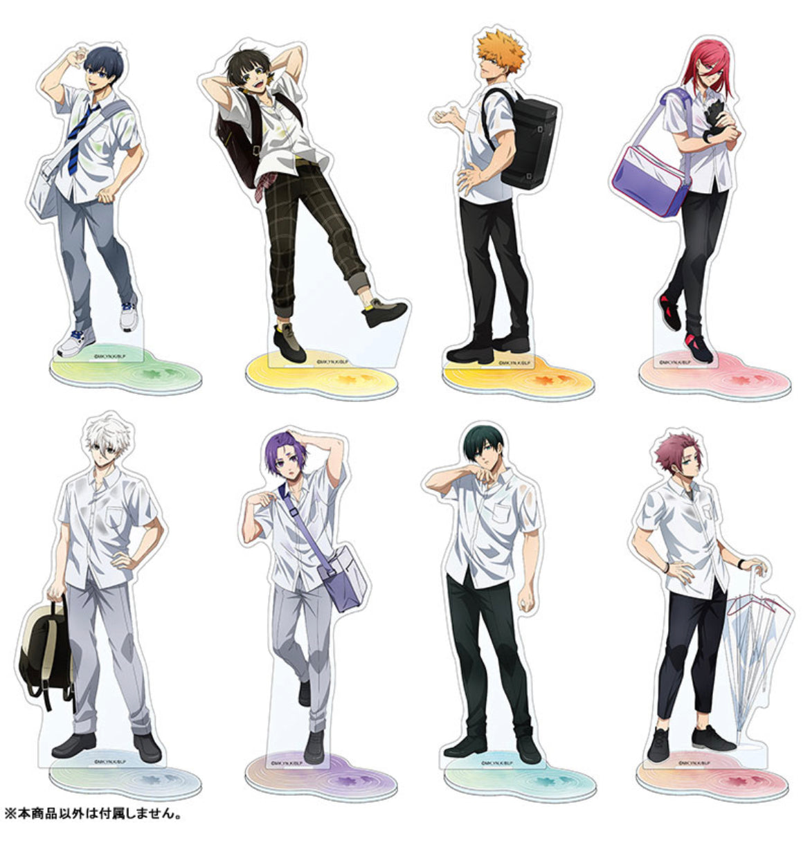 Blue Lock Autumn Rain Acrylic Standees