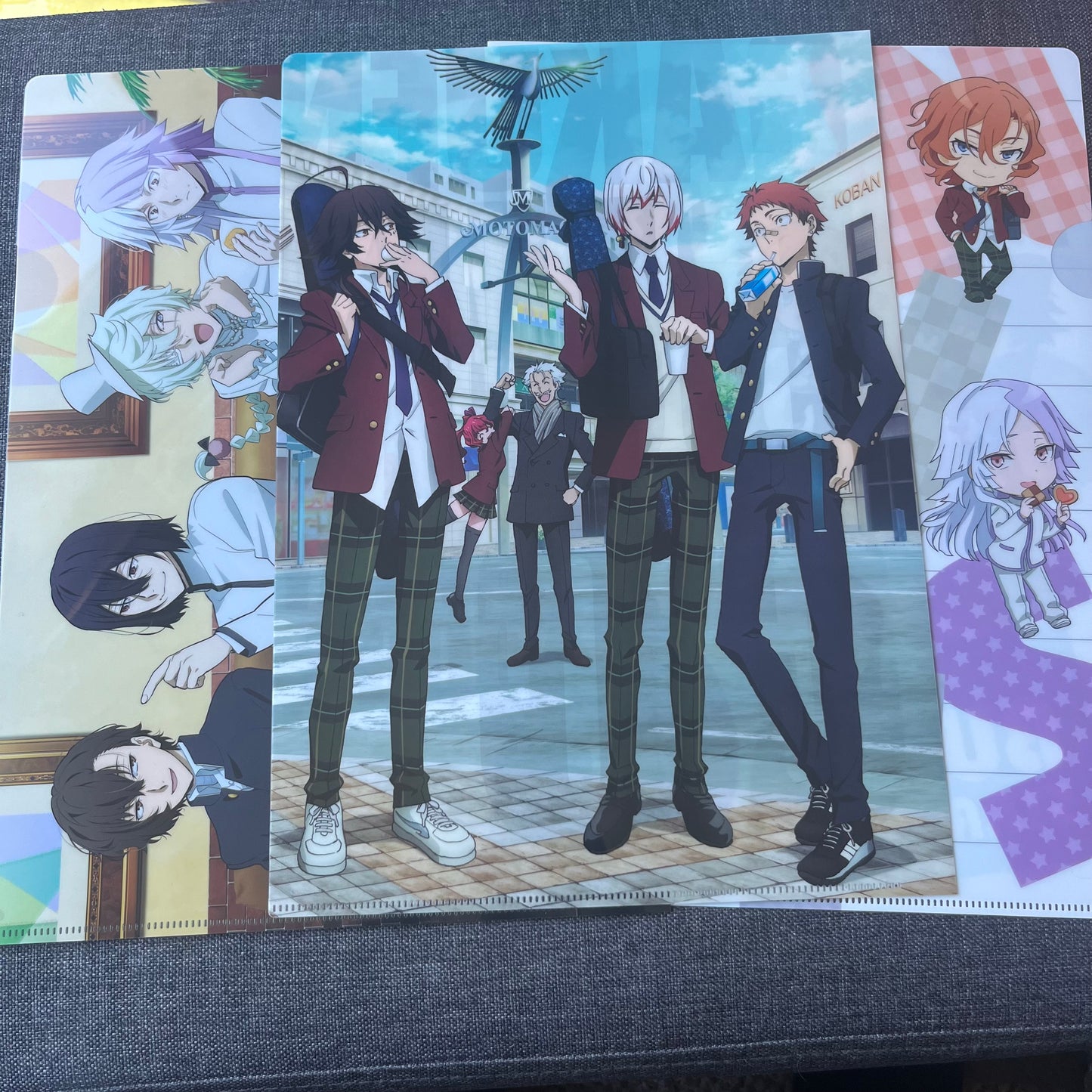Bungou Stray Dogs Gakuen Clear Files (Pack of 3)