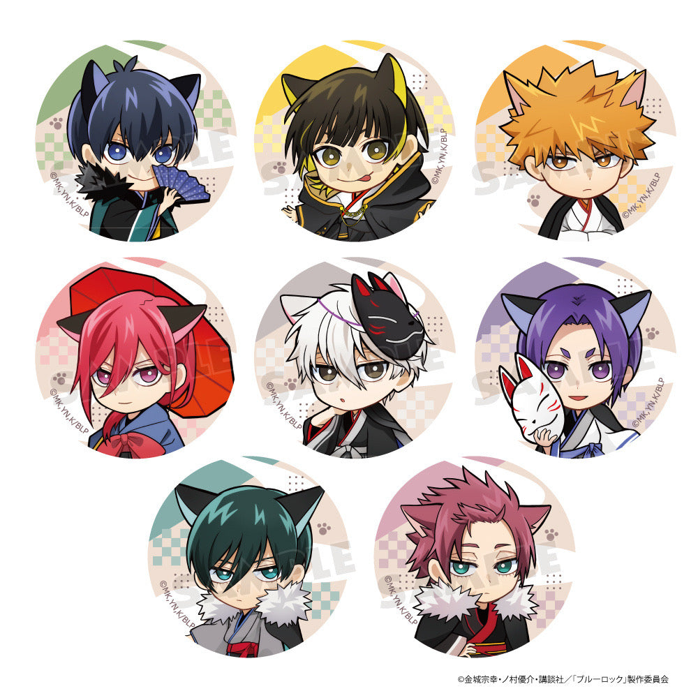 Blue Lock Kimono Fox Ears Badges