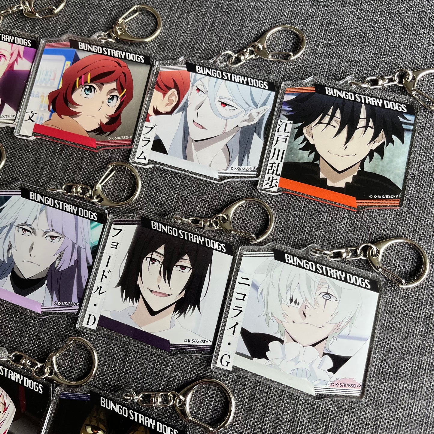Bungou Stray Dogs Season 5 Scene Acrylic Charms