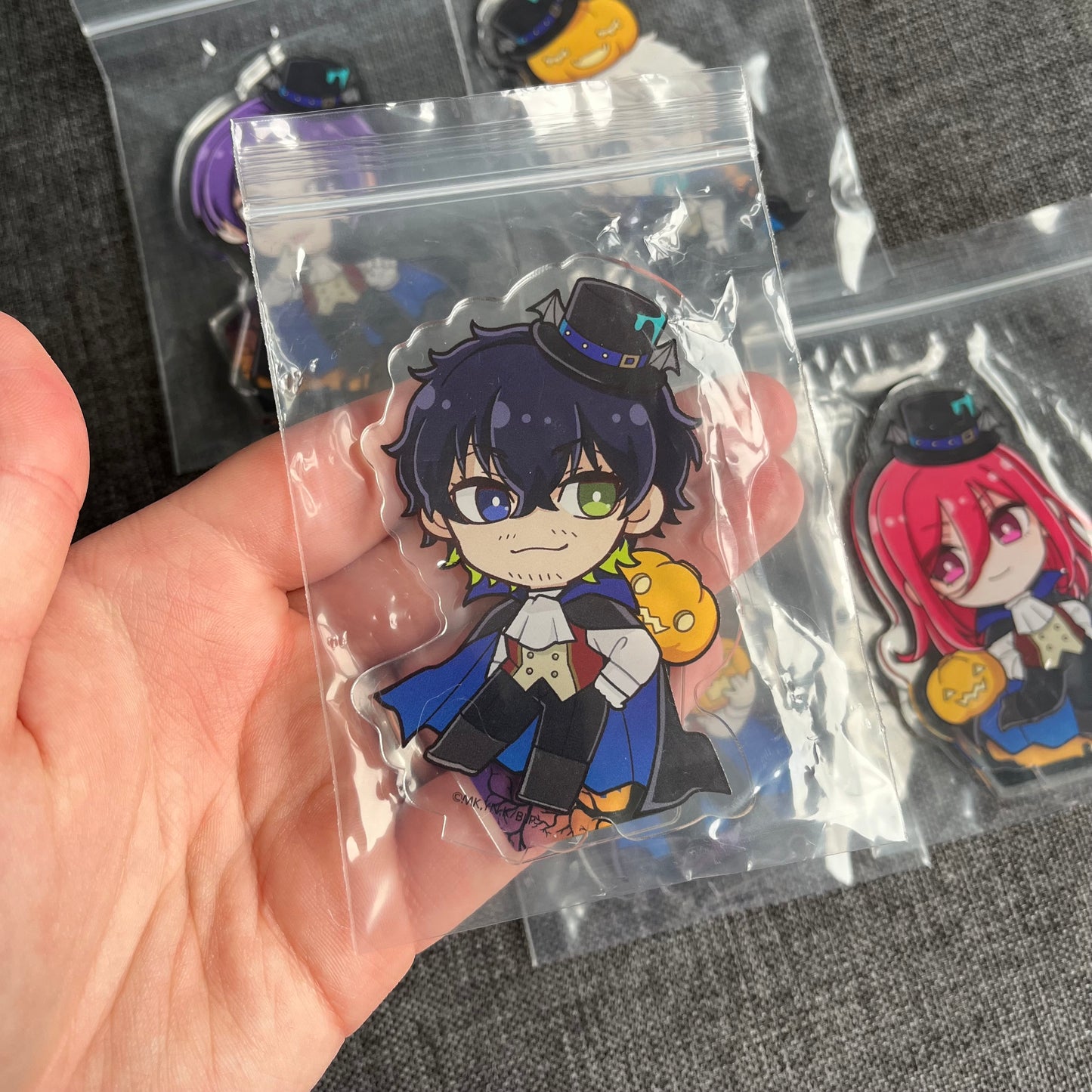 Blue Lock Vampire Halloween Acrylic Standees