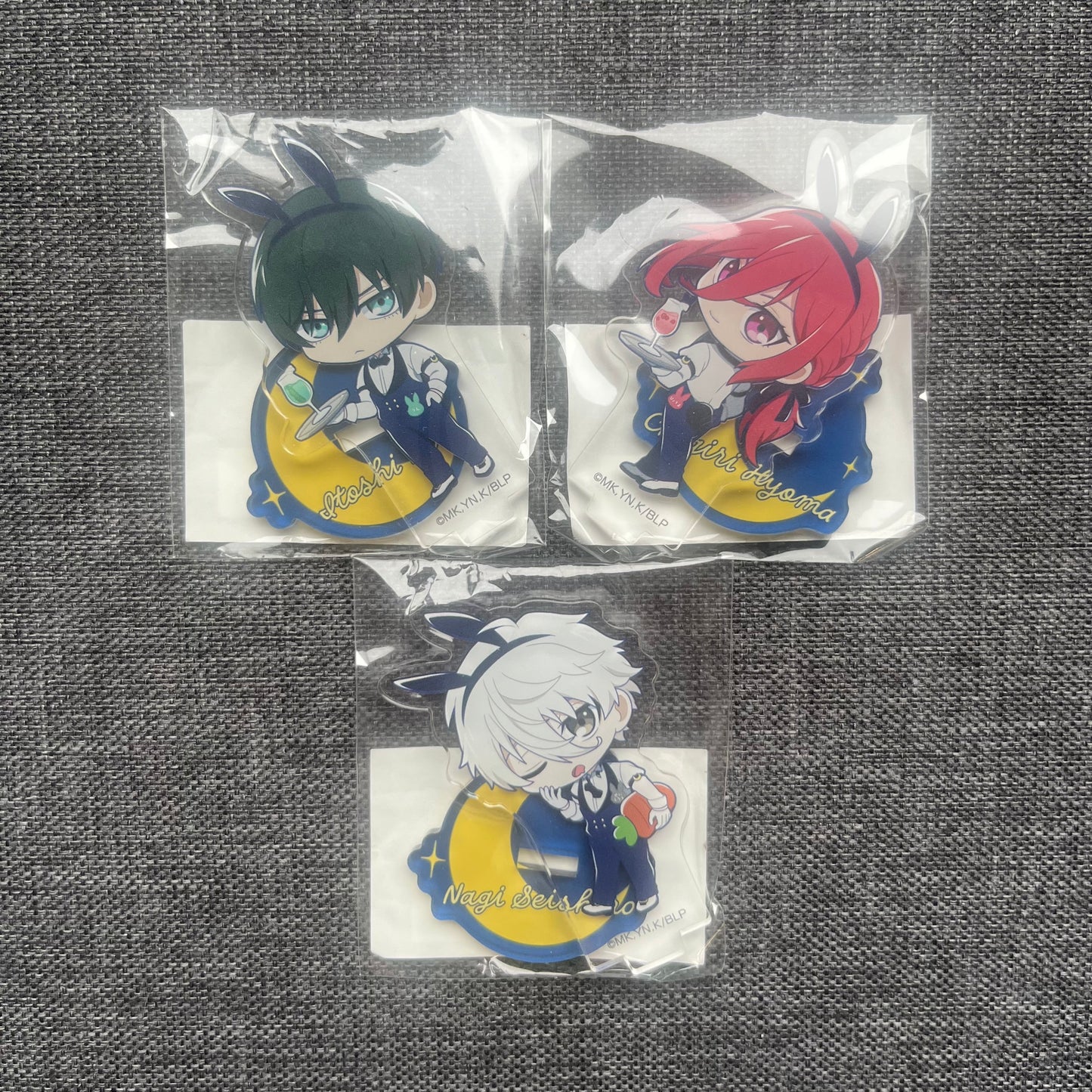 Blue Lock Bunny Butler Mini Acrylic Standees