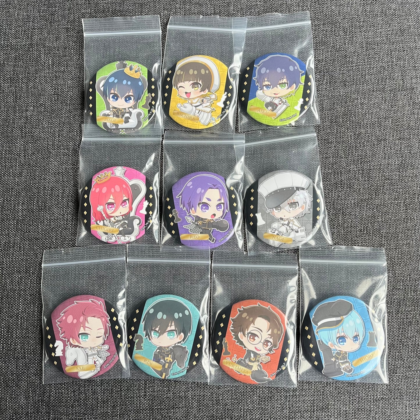 Blue Lock Chess Badges