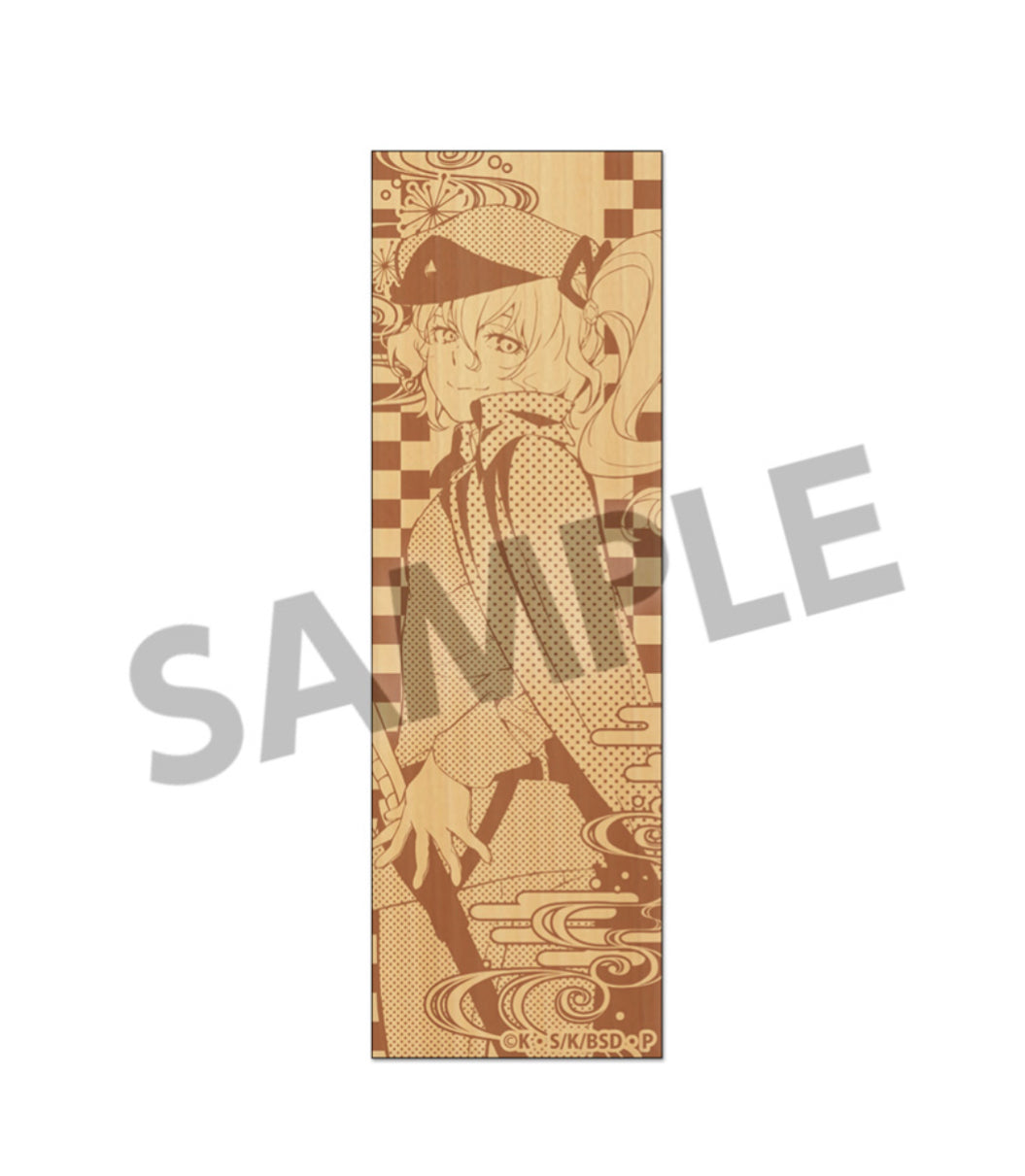 Bungou Stray Dogs Wooden Bookmark Hunting Dogs Versions