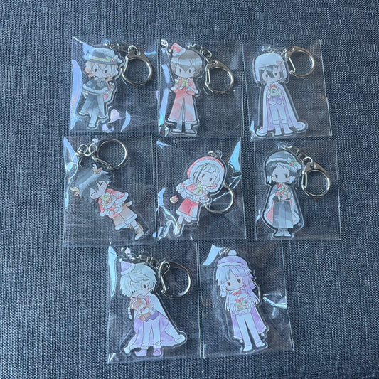 Bungou Stray Dogs Christmas Outfit Charms