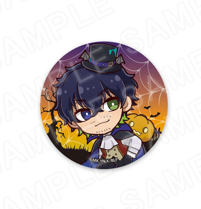 Blue Lock Vampire Halloween Badges