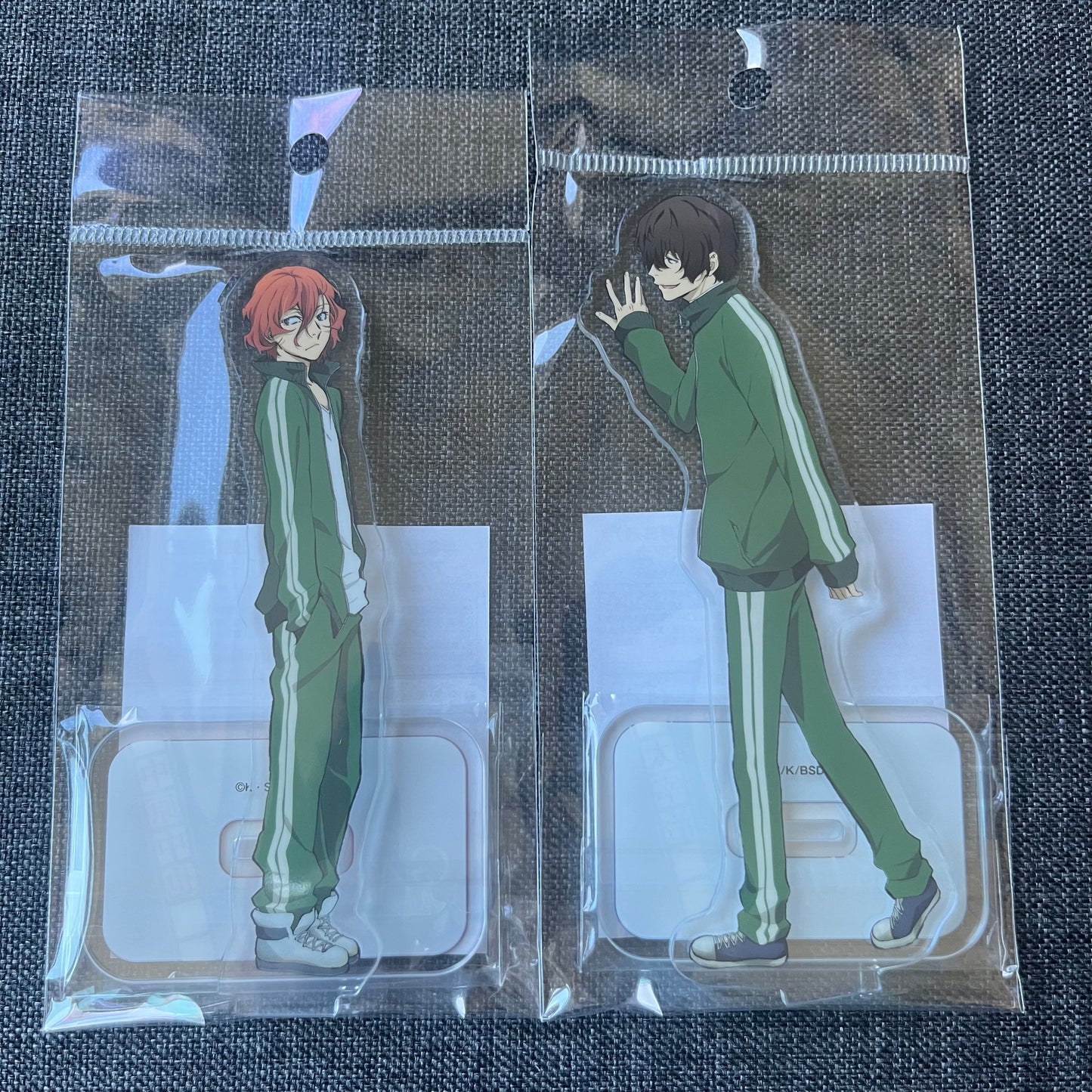 Bungou Stray Dogs Gakuen Chuuya/Dazai Acrylic Standees