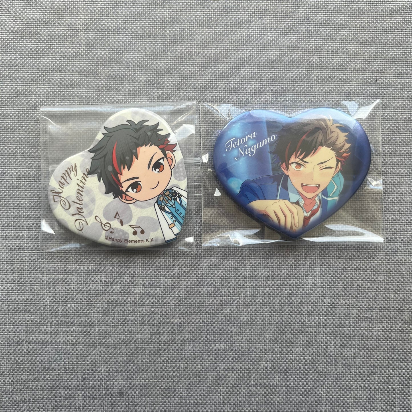 Enstars Tetora Heart Badges