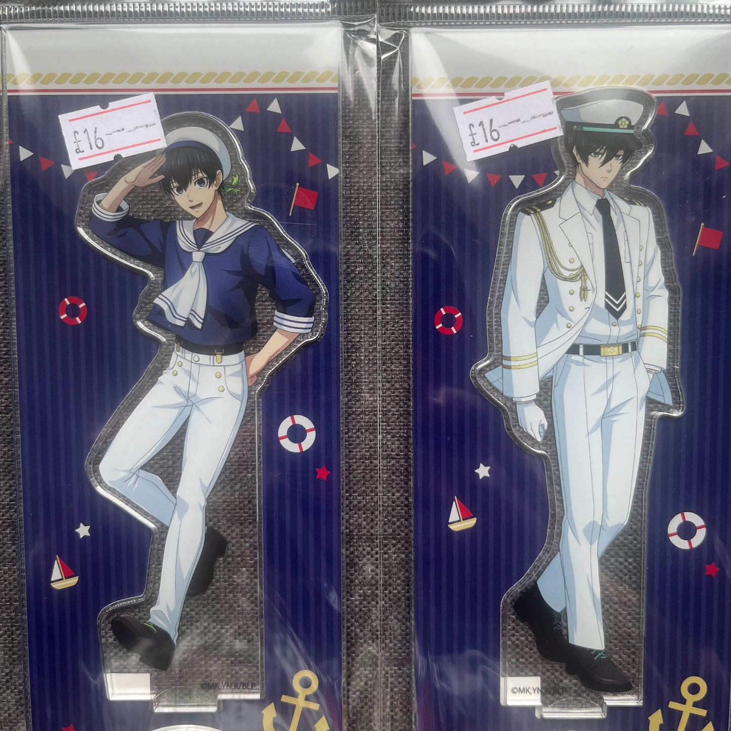 Blue Lock Marine Acrylic Standees
