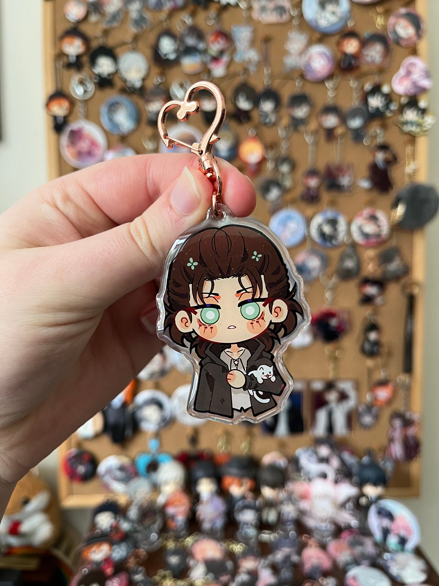 Attack On Titan Eren Cat Companion CHARM Fanmade