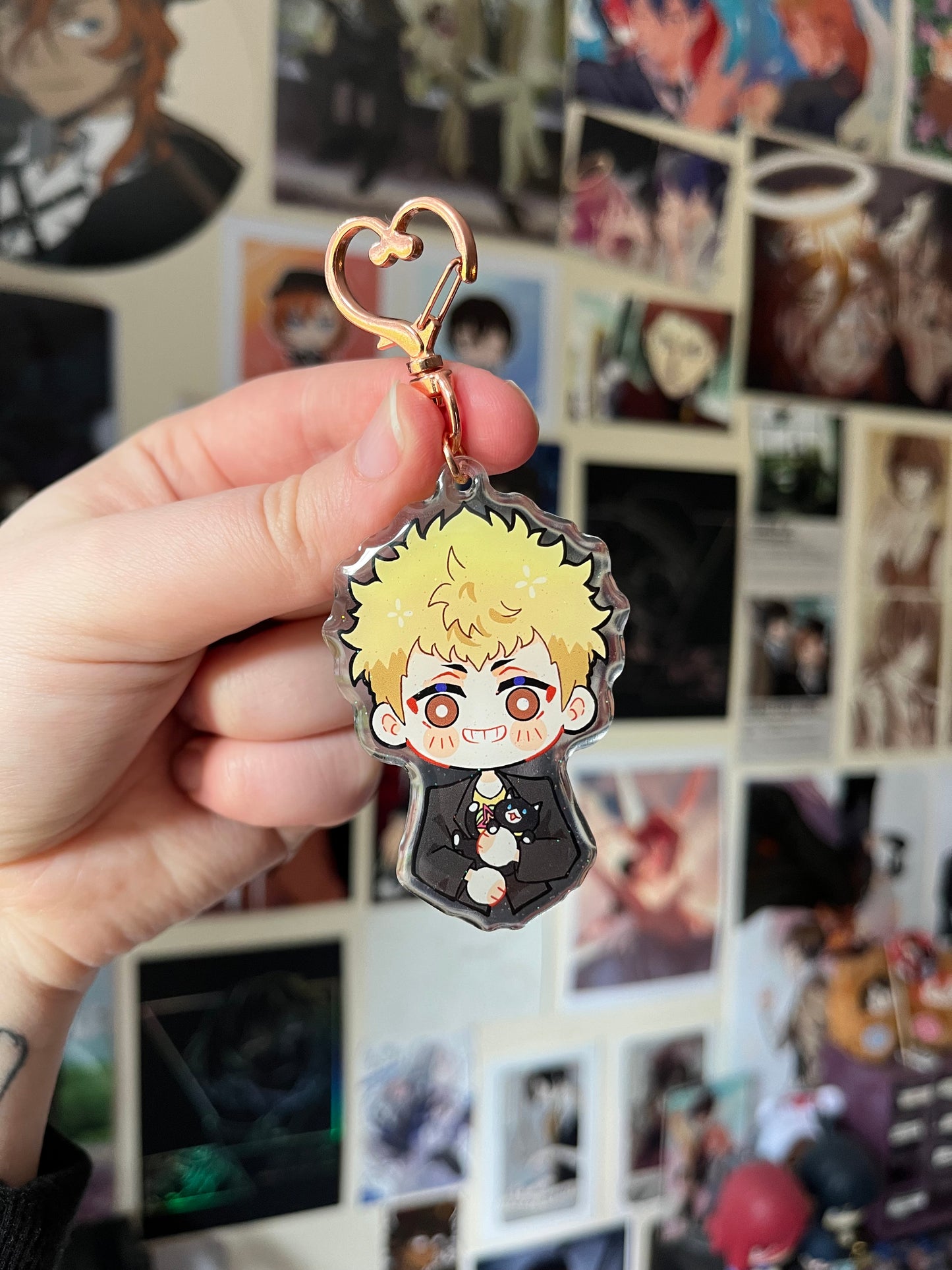 Persona 5 Ryuji Cat Companion Fanmade Charms