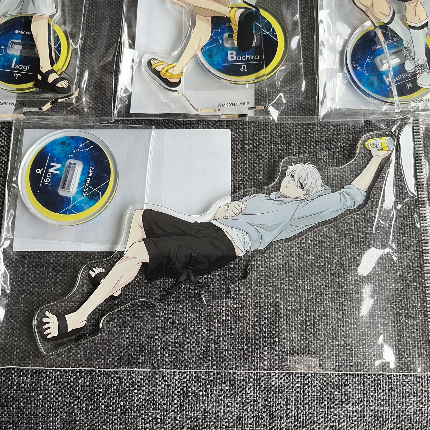 Blue Lock Camping Acrylic Standees