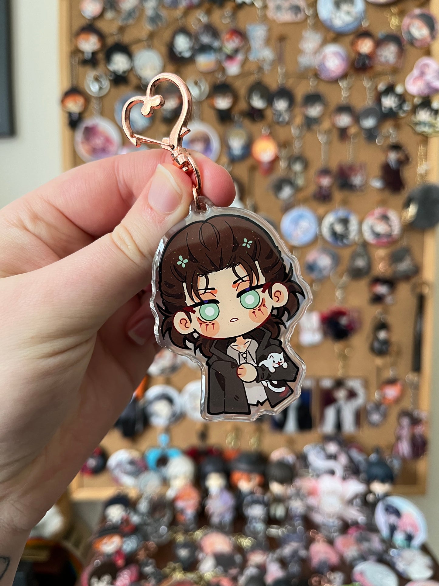 Attack On Titan Eren Cat Companion CHARM Fanmade