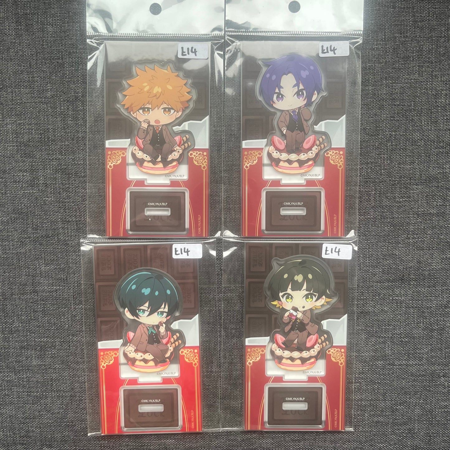 Blue Lock Chocolate Bar Acrylic Standees