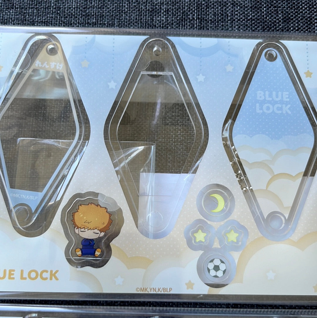 Blue Lock Shaker Charms