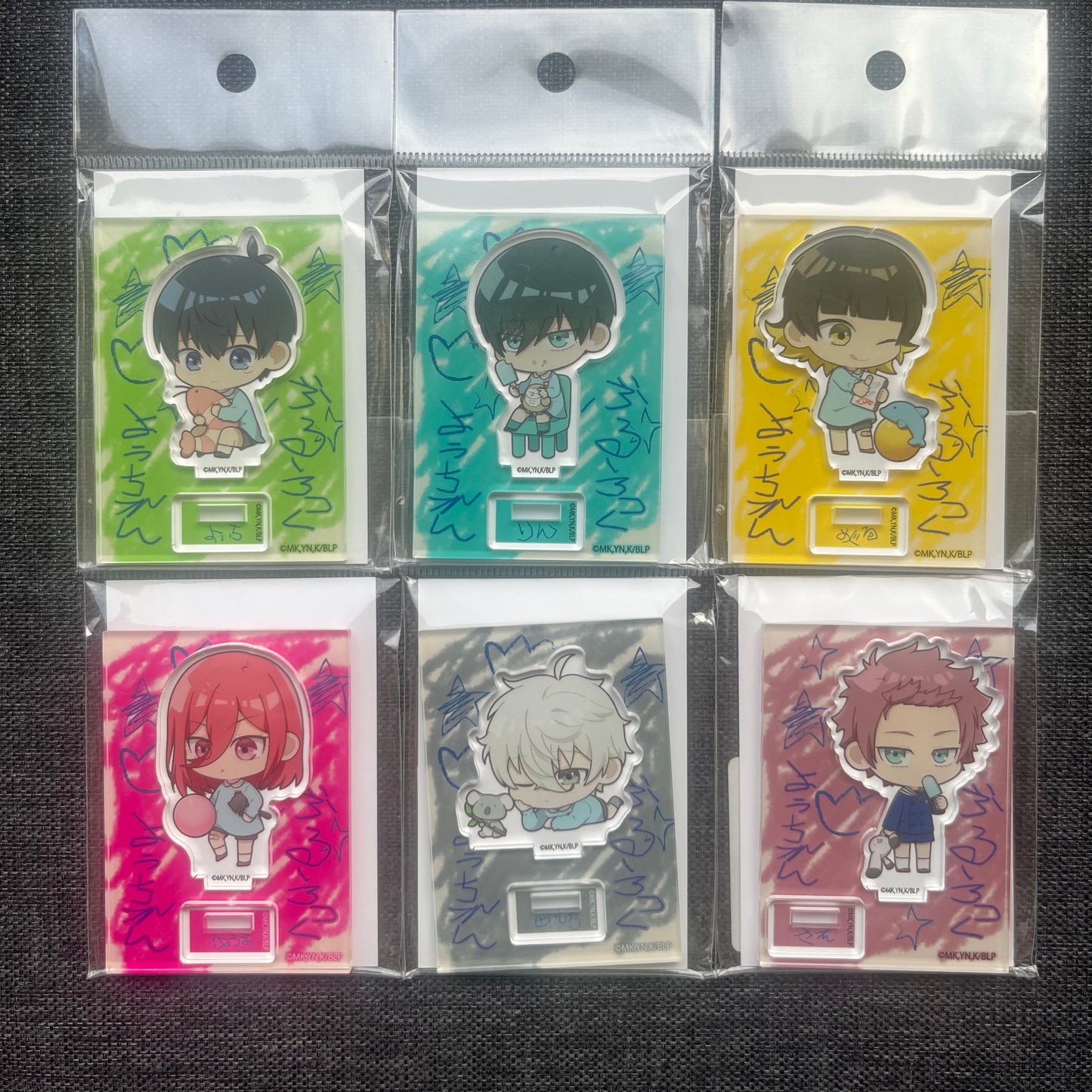 Blue Lock Kindergarten Mini Acrylic Standees