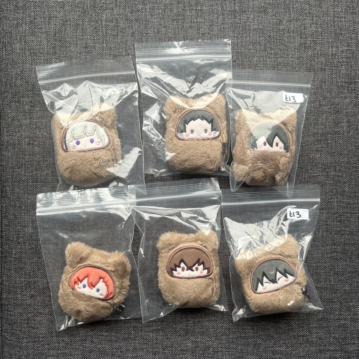 Bungou Stray Dogs Bear Hair Clips